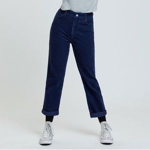 PacSun Azura Blue Corduroy Mom Jeans